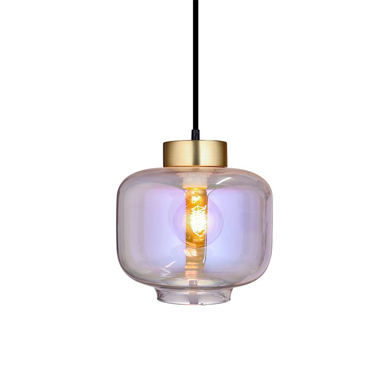 Lustre en verre nordique